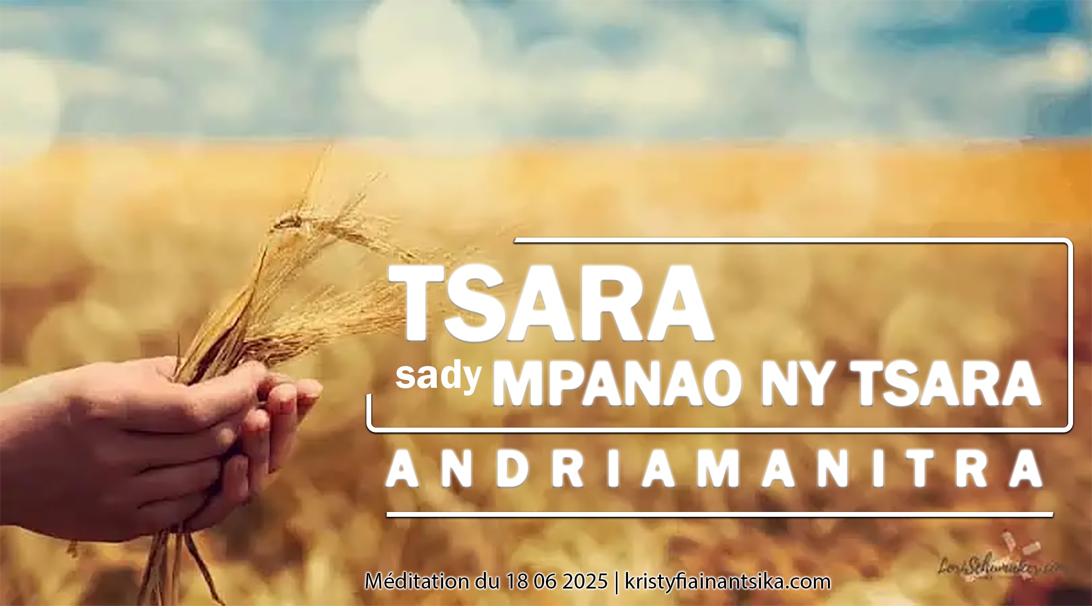 Tsara sady Mpanao ny Tsara Andriamanitra