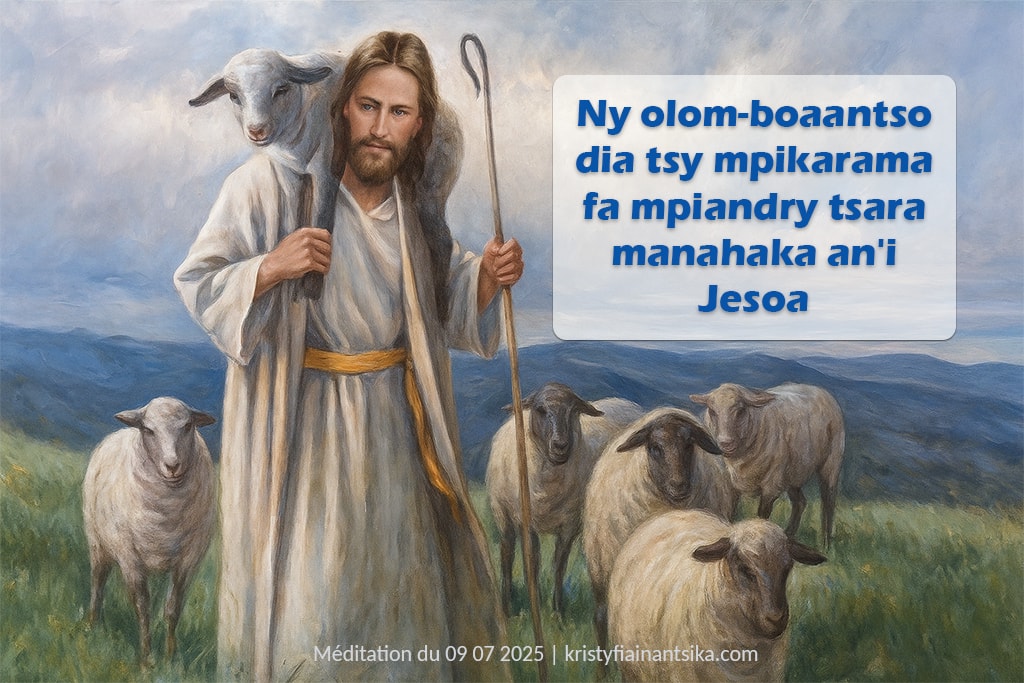 Ny olom-boaantso dia tsy mpikarama fa mpiandry tsara manahaka an'i Jesoa