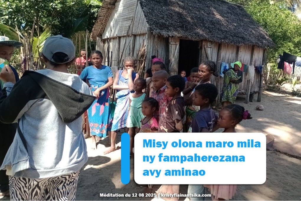 Misy olona maro mila ny fampaherezana avy aminao