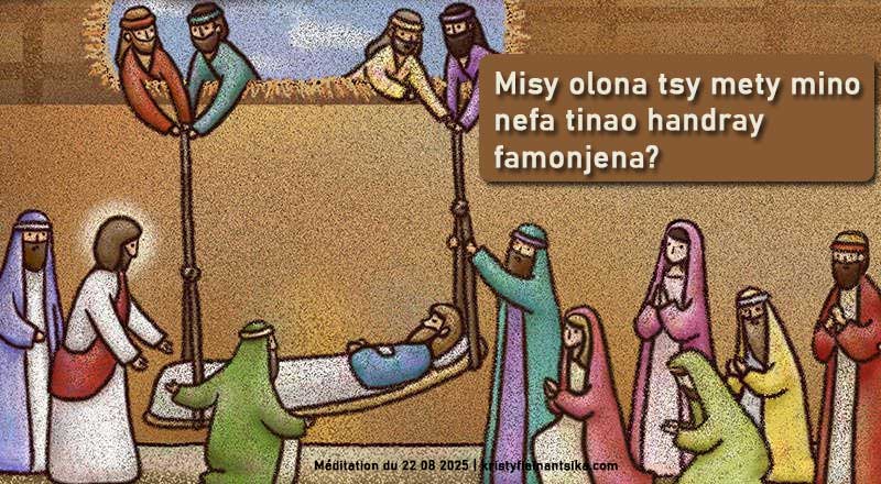 Misy olona tsy mety mino nefa tinao handray famonjena?