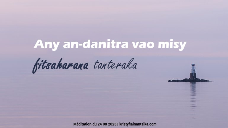 Any an-danitra vao misy fitsaharana tanteraka