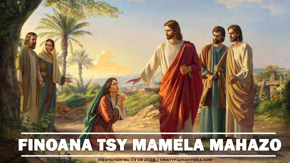Finoana tsy mamela mahazo