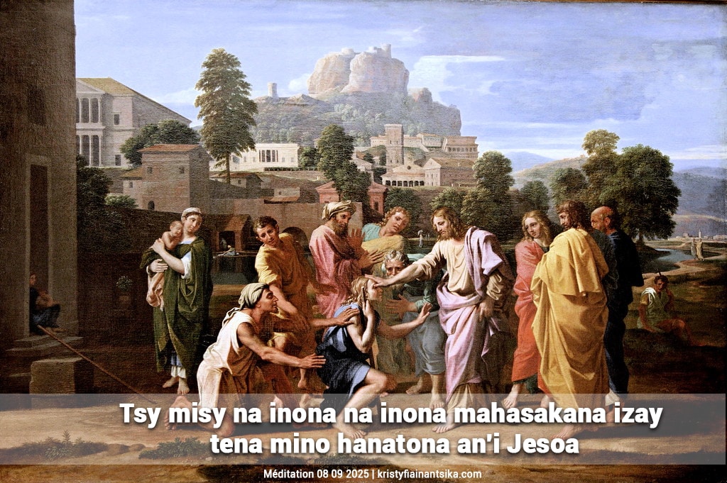 Tsy misy na inona na inona mahasakana izay tena mino hanatona an'i Jesoa