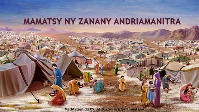 Mamatsy ny zanany Andriamanitra