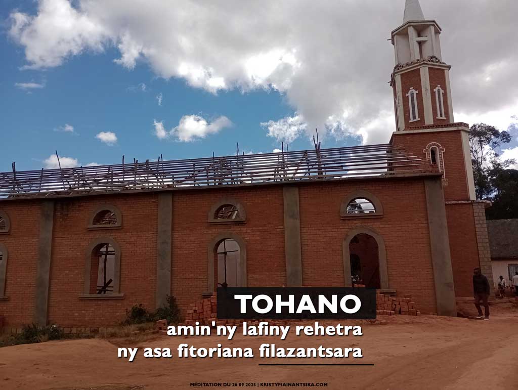 Tohano amin'ny lafiny rehetra ny asa fitoriana filazantsara