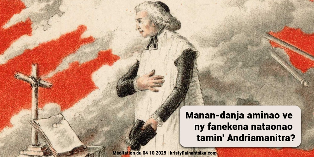 Manan-danja aminao ve ny fanekena nataonao tamin' Andriamanitra?