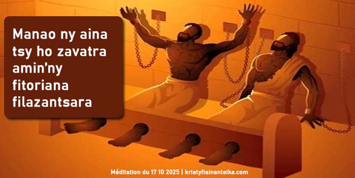 Manao ny aina tsy ho zavatra amin’ny fitoriana filazantsara