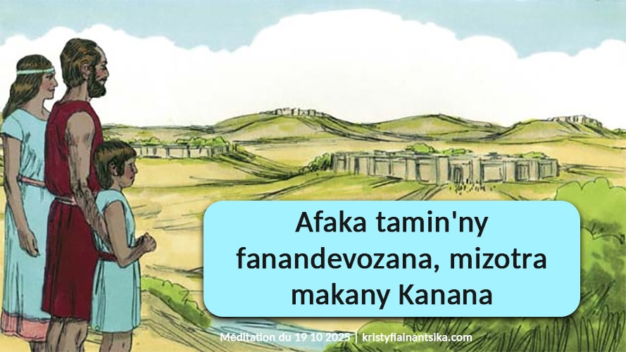 Afaka tamin'ny fanandevozana, mizotra makany Kanana