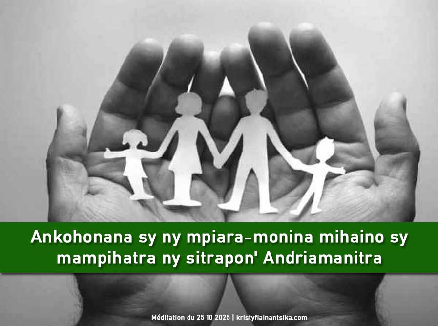 Ankohonana sy ny mpiara-monina mihaino sy mampihatra ny sitrapon' Andriamanitra