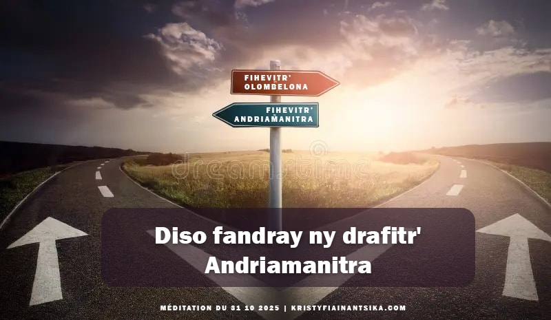 Diso fandray ny drafitr' Andriamanitra