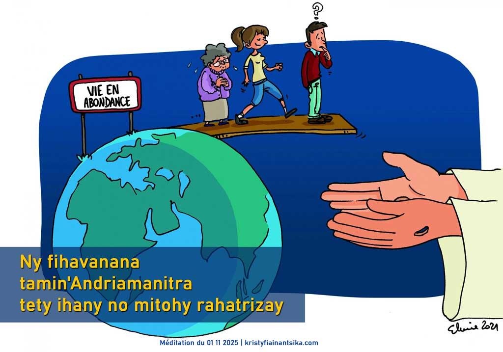 Ny fihavanana tamin'Andriamanitra tety ihany no mitohy rahatrizay