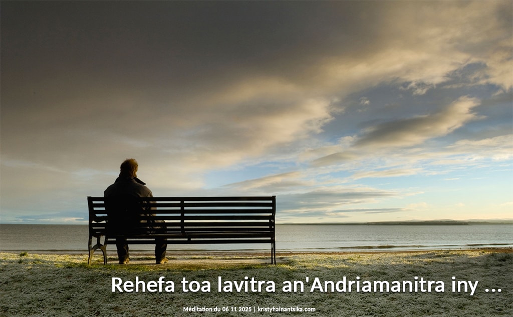 Rehefa toa lavitra an'Andriamanitra iny