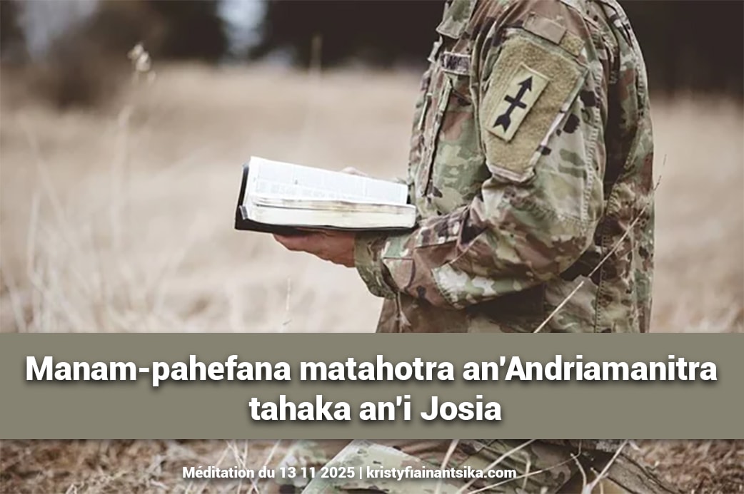 Manam-pahefana matahotra an'Andriamanitra tahaka an'i Josia