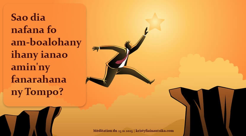 Sao dia nafana fo am-boalohany ihany ianao amin'ny fanarahana ny Tompo?