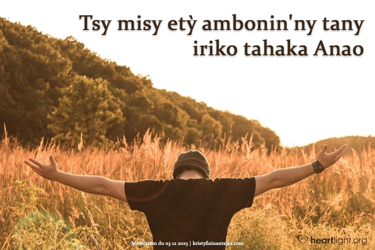 Tsy misy etỳ ambonin'ny tany iriko tahaka Anao