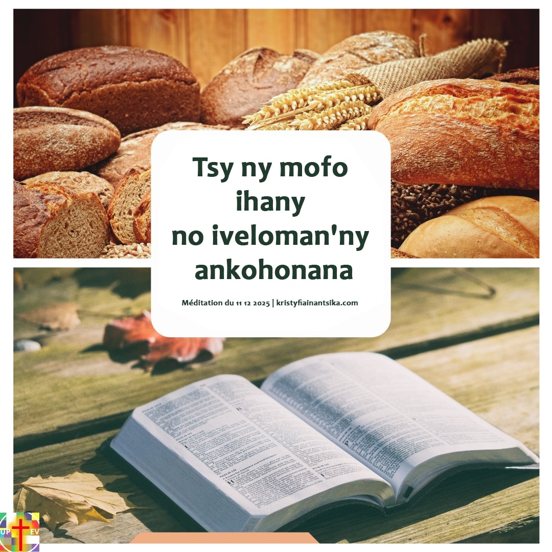Tsy ny mofo ihany no iveloman'ny ankohonana