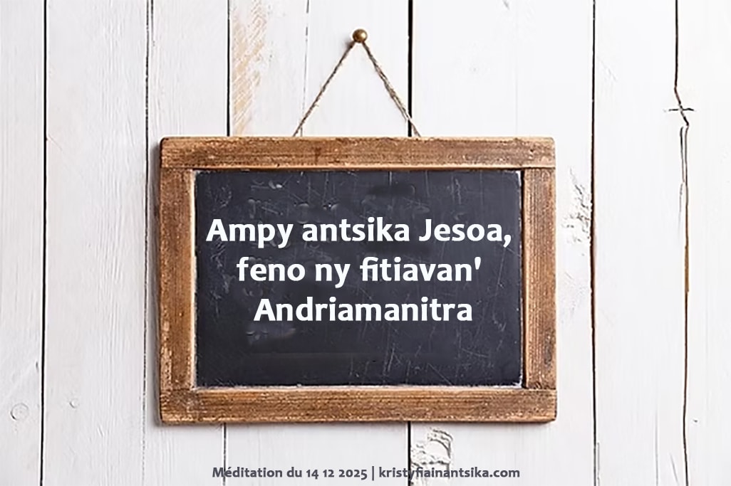 Ampy antsika Jesoa, feno ny fitiavan' Andriamanitra,