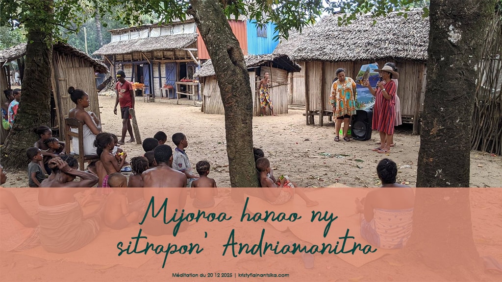 Mijoroa hanao ny sitrapon' Andriamanitra