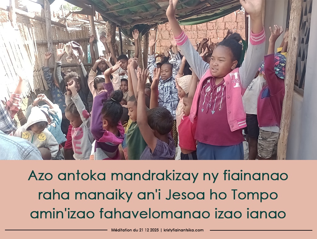 Azo antoka mandrakizay ny fiainanao raha manaiky an'i Jesoa ho Tompo amin'izao fahavelomanao izao ianao