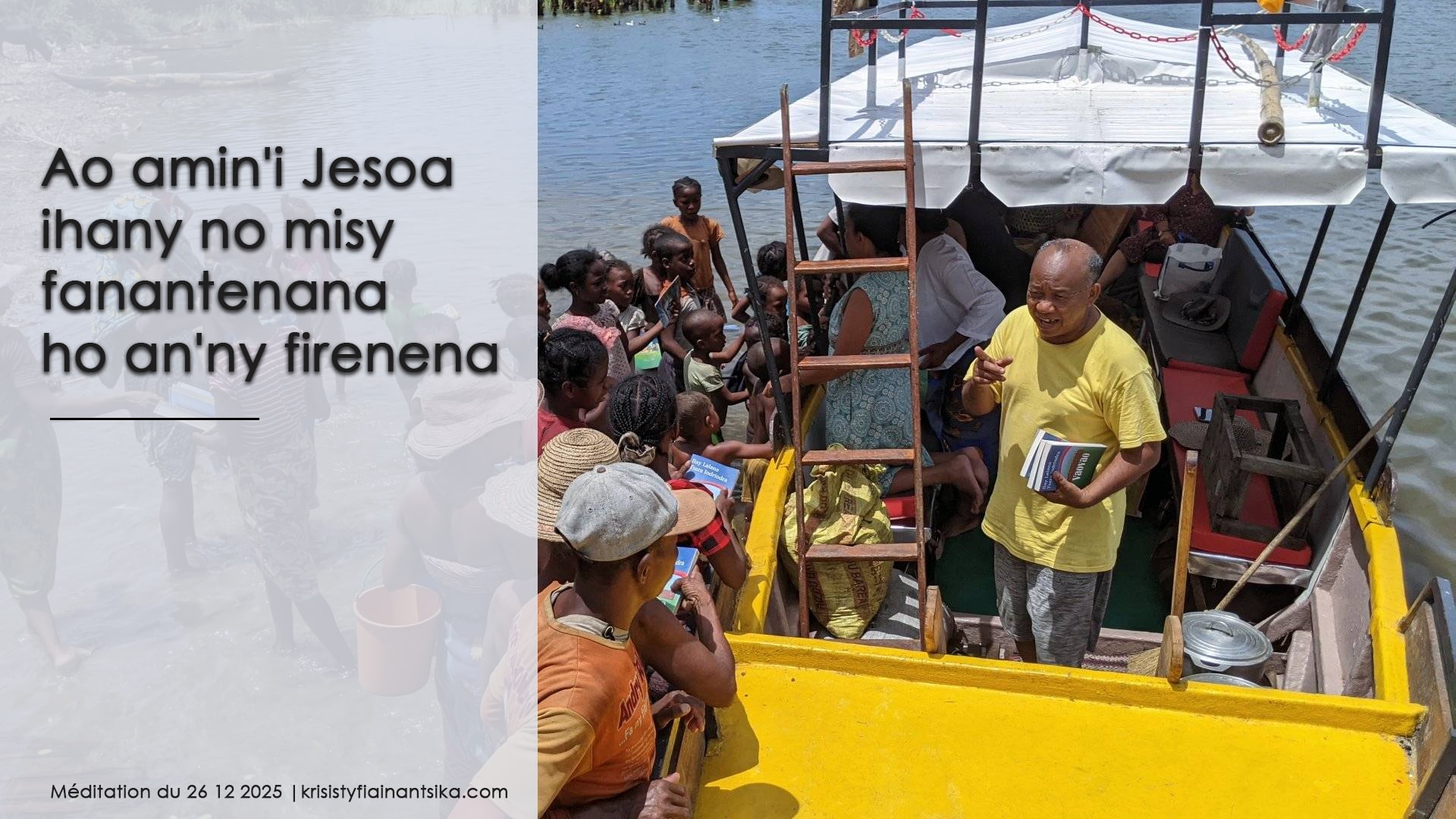 Ao amin'i Jesoa ihany no misy fanantenana ho an'ny firenena