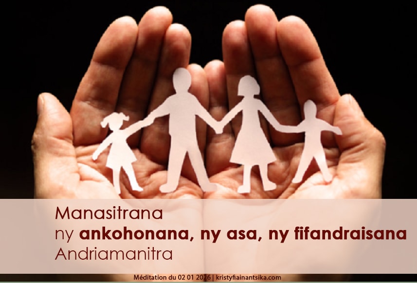 Manasitrana ny ankohonana, ny asa, ny fifandraisana Andriamanitra
