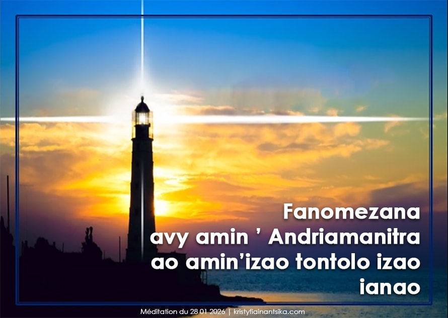 Fanomezana avy amin ’ Andriamanitra ao amin’izao tontolo izao ianao