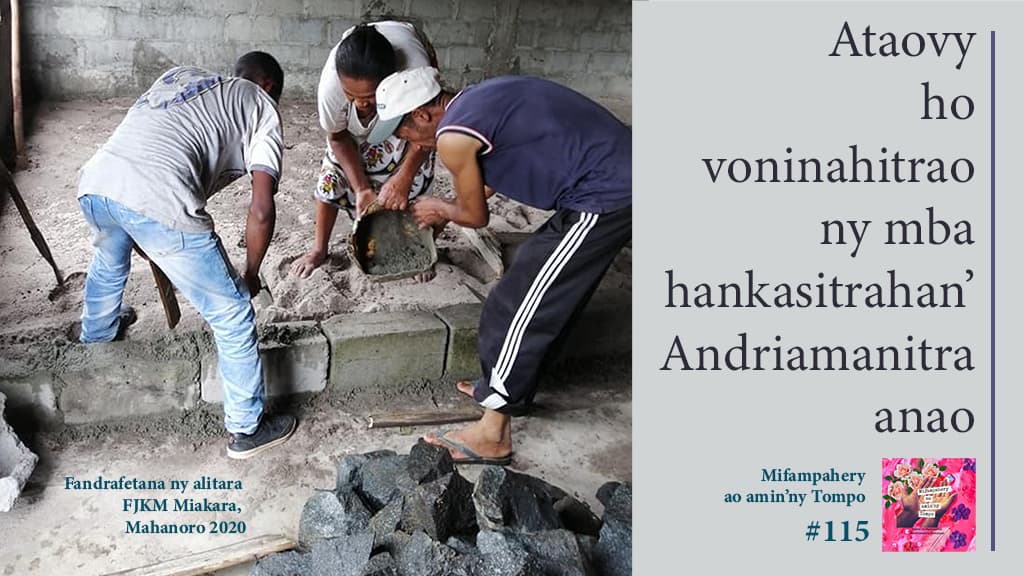 Ataovy ho voninahitrao ny mba hankasitrahan' Andriamanitra anao
