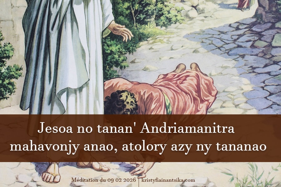 Jesoa no tanan' Andriamanitra mahavonjy anao, atolory azy ny tananao