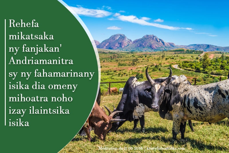 Rehefa mikatsaka ny fanjakan' Andriamanitra sy ny fahamarinany isika dia omeny mihoatra noho izay ilaintsika isika