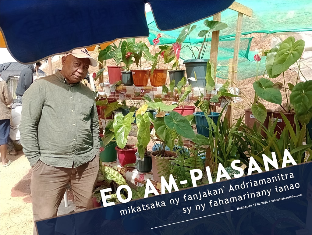 Eo am-piasana, mikatsaka ny fanjakan' Andriamanitra sy ny fahamarinany ianao