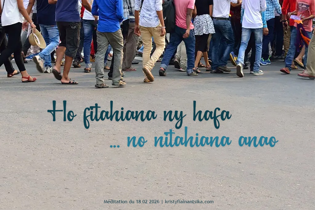 Ho fitahiana ny hafa no nitahiana anao