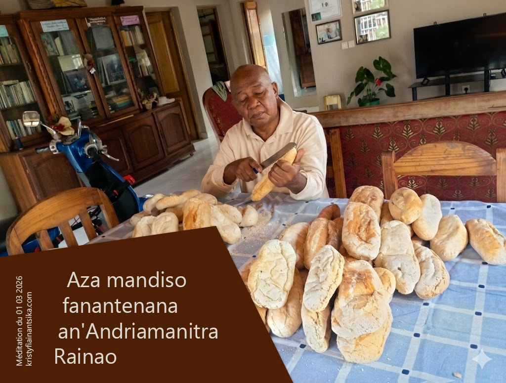 Aza mandiso fanantenana an'Andriamanitra Rainao