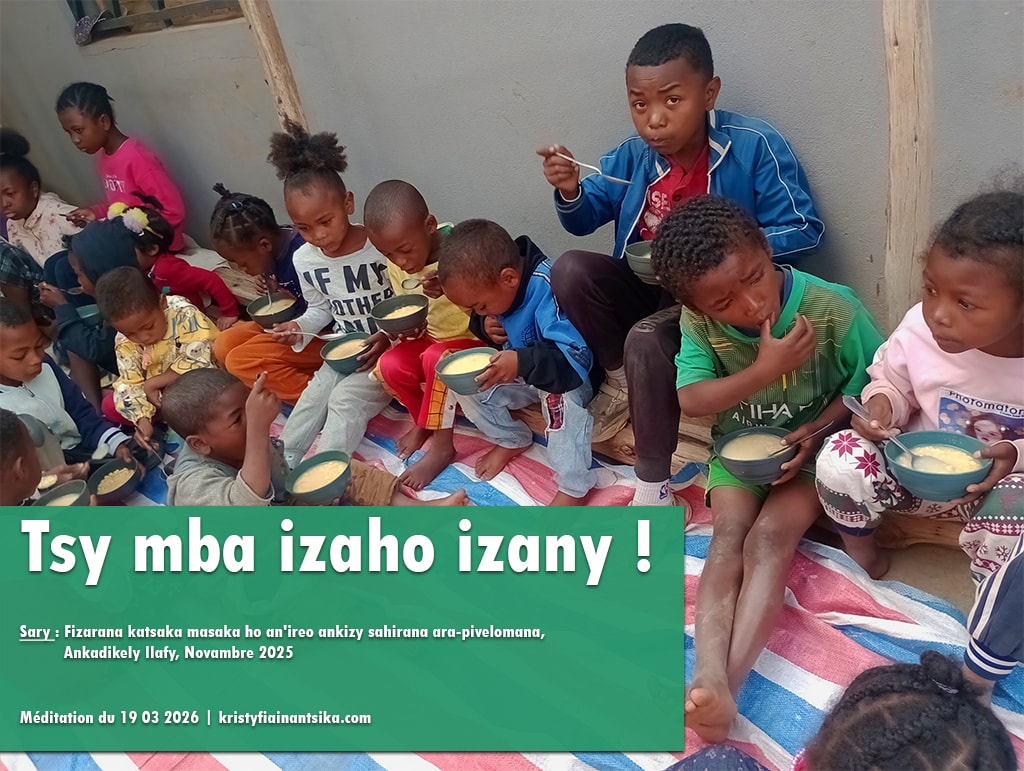 Tsy mba izaho izany !
