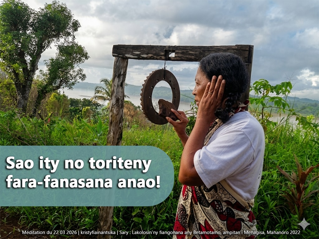 Sao ity no toriteny fara-fanasana anao!
