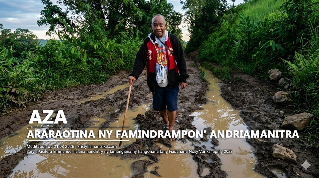 Aza araraotiny ny famindrampon' Andriamanitra