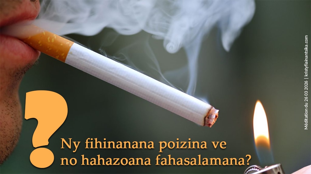 Ny fihinanana poizina ve no hahazoana fahasalamana?