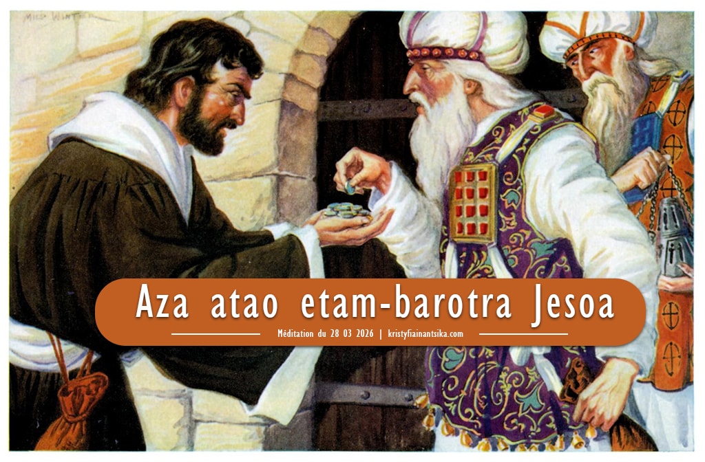 Aza atao etam-barotra Jesoa