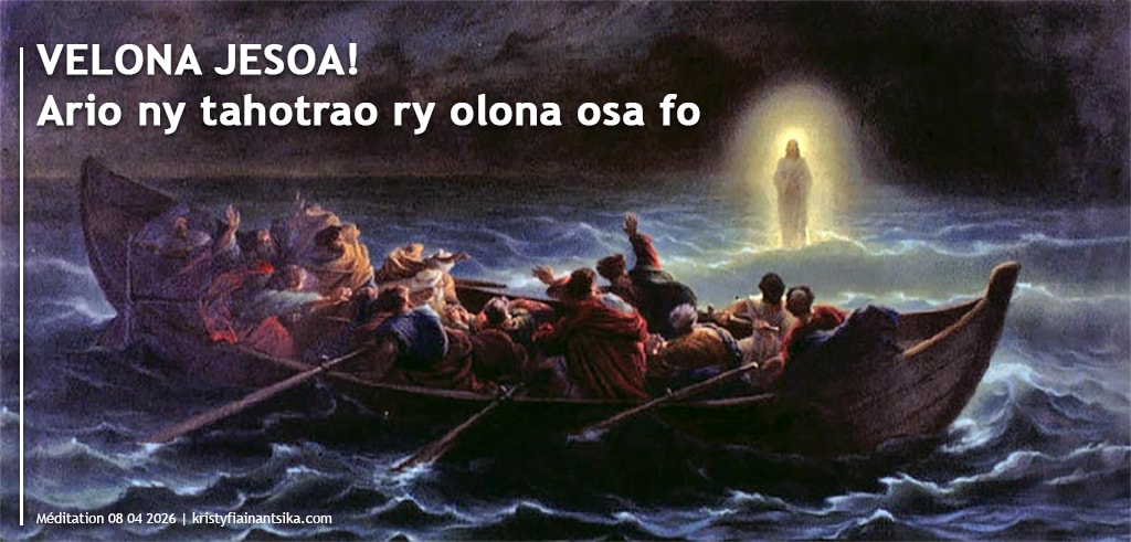 VELONA JESOA! Ario ny tahotrao ry olona osa fo