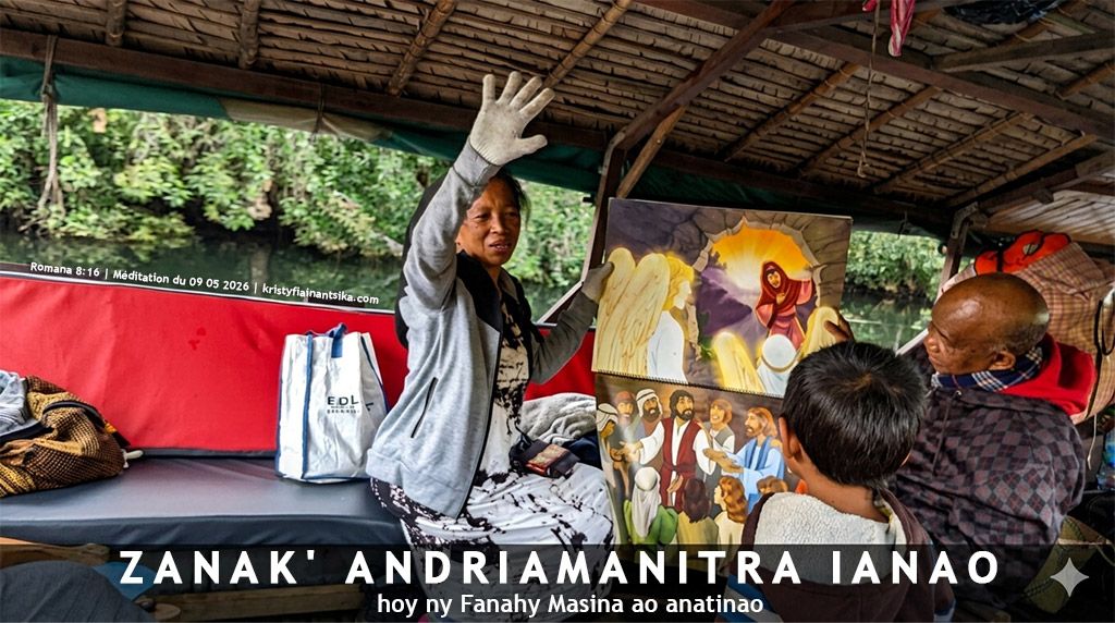 Zanak' Andriamanitra ianao hoy ny Fanahy Masina ao anatinao