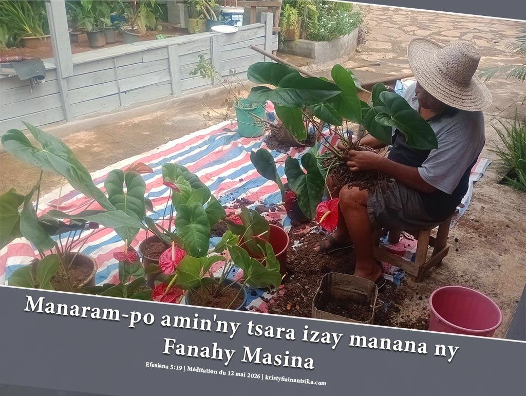 Manaram-po amin'ny tsara izay manana ny Fanahy Masina