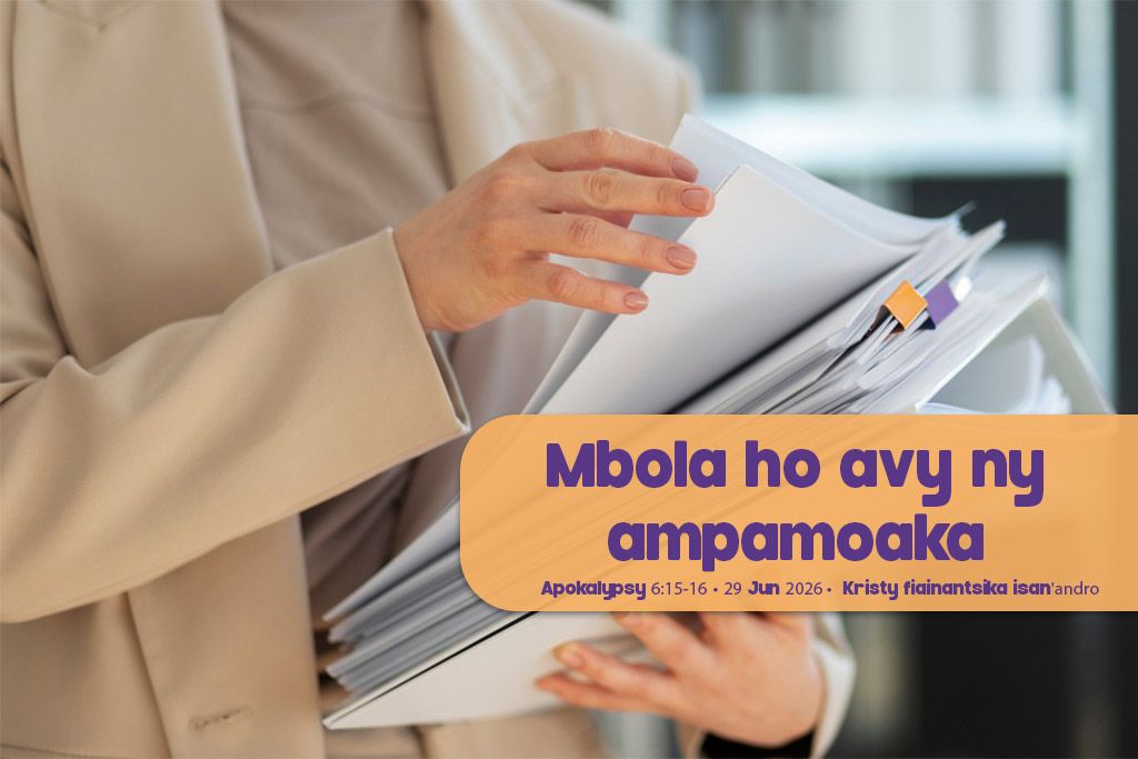 Mbola ho avy ny ampamoaka