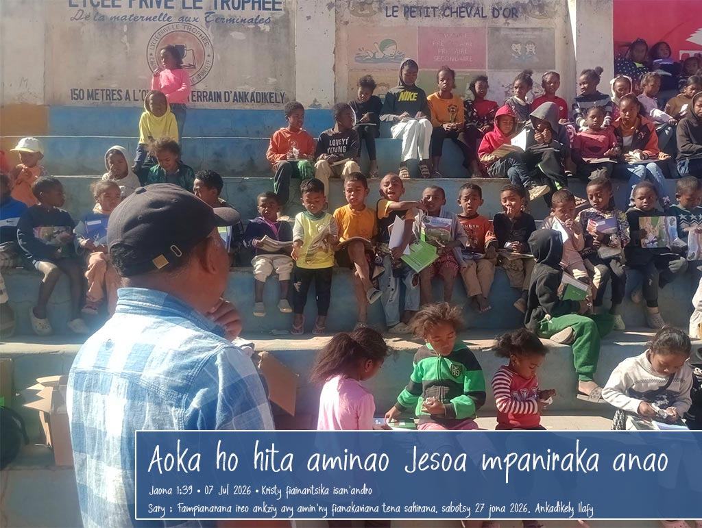 Aoka ho hita aminao Jesoa mpaniraka anao