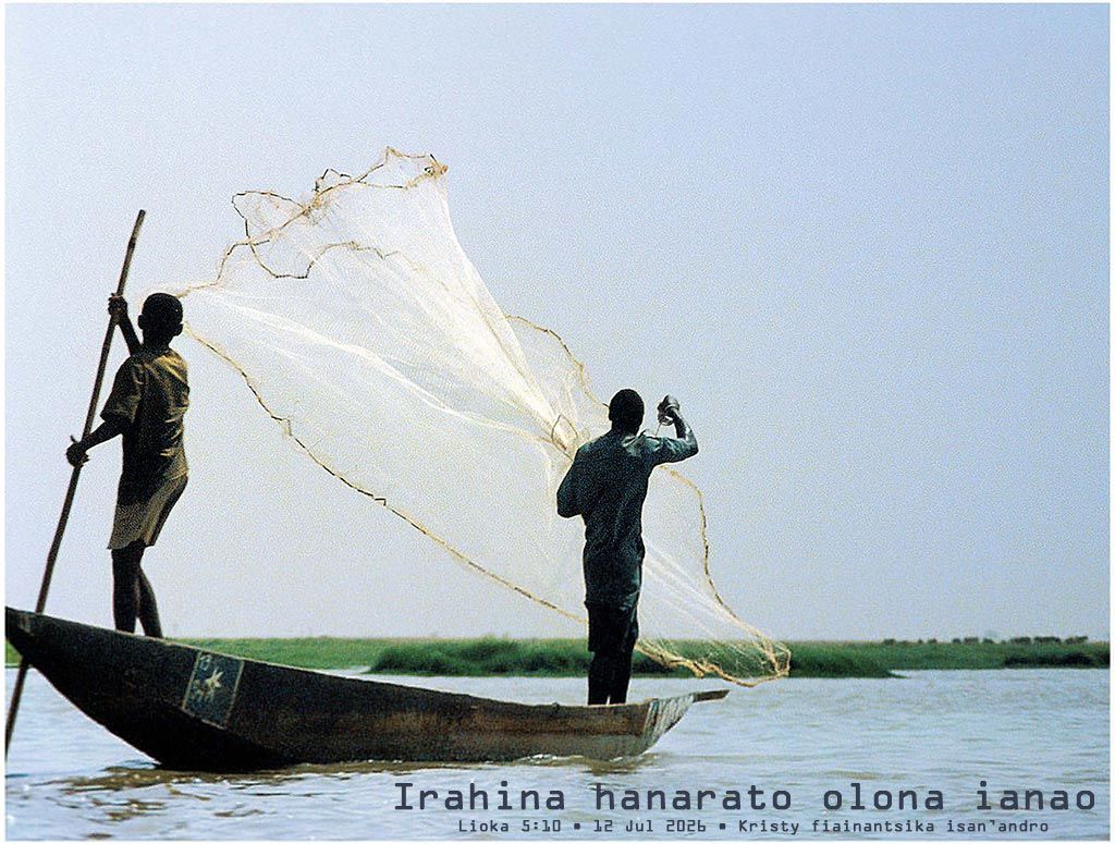 Irahina hanarato olona ianao